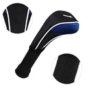 3 in 1 No.1 / No.3 / No.5 Golf Club Protective Cover(Black)
