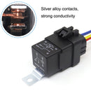 1040 5 Pin Waterproof Integrated Automotive Relay With Bracket, Rated voltage: 12V
