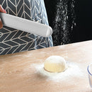 2 PCS Exhaust Rolling Pin Plastic Anti-Mold Non-Stick Rolling Pin(Grey)