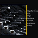 MC8825 52 In 1 Repair Mobile Phone Tool Metal Knife Cross Screwdriver Repair Set
