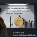 Human Body Sensing Charging Smart LED Light Wireless Night Light, Size: 18cm(Warm Light 3000K)