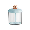 WY11 Transparent Porous Bubbler(Blue Gold)