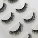2 Sets SHIDISHANGPIN 3D Mink False Eyelashes Naturally Thick Eyelashes(G100)
