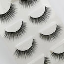 2 Sets SHIDISHANGPIN 3D Mink False Eyelashes Naturally Thick Eyelashes(G104)