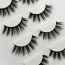 2 Sets SHIDISHANGPIN 3D Mink False Eyelashes Naturally Thick Eyelashes(G107)