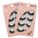 2 Sets SHIDISHANGPIN 3D Mink False Eyelashes Naturally Thick Eyelashes(G109)