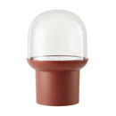 LSHZ13 12-Hole Soft Plastic Spacer Cosmetic Brush Storage Box(Bean Red)