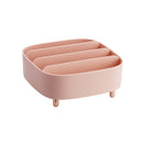 LSHZ09 Desktop Compartment Cosmetic Storage Box(Pink)