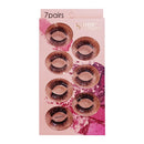 ShidiShangpin 3D Mink False Eyelashes Natural Three-Dimensional 7 Pairs Of Eyelashes Set(Monday)