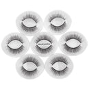 ShidiShangpin 3D Mink False Eyelashes Natural Three-Dimensional 7 Pairs Of Eyelashes Set(Wednesday)