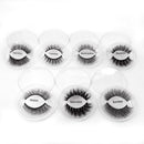 ShidiShangpin 3D Mink False Eyelashes Natural Three-Dimensional 7 Pairs Of Eyelashes Set(Mixed Pack)