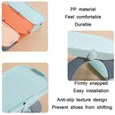 2 PCS 3-Level Adjustable Double-Layer Shoe Storage Rack(Blue)