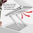 L301 Laptop Portable Adjustable Desktop Cooling Bracket(Moon Silver)