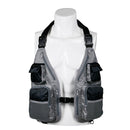 Breathable Oxford Cloth Fishing Vest(Black Gray)