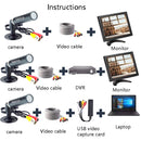 Vanxse MB18 1000 Line HD Wide-Angle Surveillance Camera, Specification: PAL