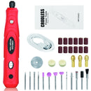 205USB Engraving And Polishing Small Straight Grinder(Red)