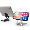 MT510 Universal Metal Folding Stand For Mobile Phone And Tablet(Moonlight Silver)
