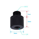 4 PCS Screw Adapter A22 1/4 Female to M10 Male Screw