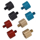 10 PCS Screw Adapter 3/8 Female to 1/4 Male Screw(Black)