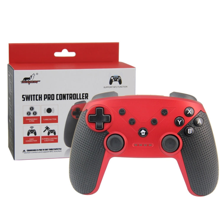 HS-SW520 3 In 1 Gamepad For Switch / PC / Android(Red)