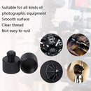 4 PCS 5/8 Female to 3/8 Male Adapter Screw(Black)