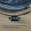 2 PCS Aluminum Hot Shoe Single Nut Screw 5/8 Male to 1/4 Female Adapter