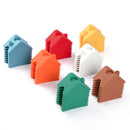 Silicone Stacking Building Blocks Children Toys(Brown)