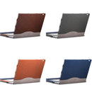 PU Leather Laptop Protective Sleeve For Microsoft Surface Book 3 15 inches(Deep Blue)