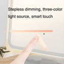 430 Three-Sided Folding LED Makeup Mirror Table Lamp Charging Style