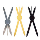 Three-point Positioning Tattoo Measuring Eyebrow Ruler(Gold)
