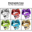Electroplated Protective Case For PS4 Slim(Green)