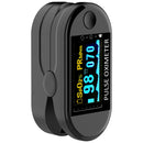 M390 OLED Colorful Screen Finger Clip-Based Blood Oxygen Monitor(Black)