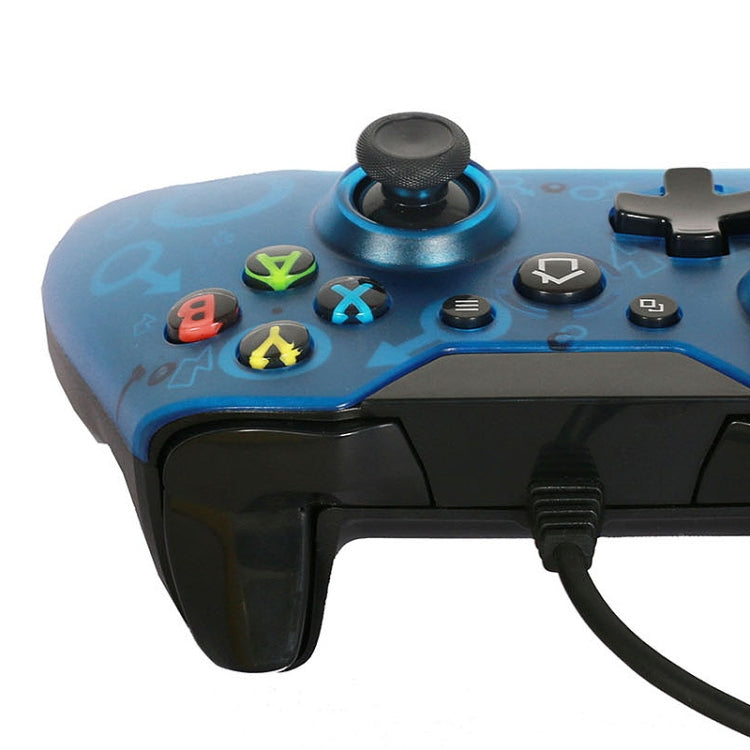 N-1 Wired Joystick Gamepad For XBOX ONE / PC, Product color: Blue