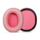 1 Pair Sponge Headset Pad for Steelseries Arctis Pro / Arctis 3 / 5 / 7(Pink Leather)
