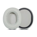 1 Pair Sponge Headset Pad for Steelseries Arctis Pro / Arctis 3 / 5 / 7(Grey Leather)