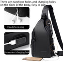 WEIXIER XB301 Men Chest Bag Outdoor Leisure Messenger Bag(Gray)