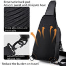 WEIXIER XB301 Men Chest Bag Outdoor Leisure Messenger Bag(Gray)