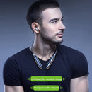 S880 Long Battery Life Neckband Wireless Bluetooth Earphone Support AUX(Black)