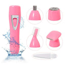 BZ-3563B 4 In 1 USB Shaver Nose Hair Trimmer(Black)