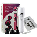 BZ-3563B 4 In 1 USB Shaver Nose Hair Trimmer(Black)