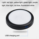 Y-033 Voice Controlled Colorful Atmosphere Car Light(Black)