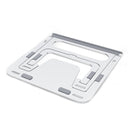 P3 Aluminum Alloy Portable Folding Laptop/Tablet Stand(Silver)
