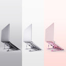 P3 Aluminum Alloy Portable Folding Laptop/Tablet Stand(Space Gray)