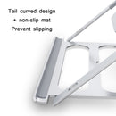 P3 Aluminum Alloy Portable Folding Laptop/Tablet Stand(Silver)