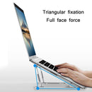 P3 Aluminum Alloy Portable Folding Laptop/Tablet Stand(Space Gray)