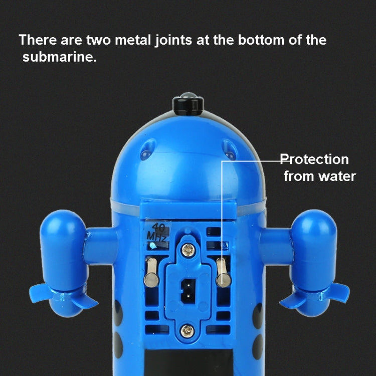 777-219 Mini Remote Control Submarine Small Remote Control Boat(Yellow)