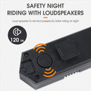 WEST BIKING Bicycle Remote Control Tail Light With Horn Tone(Black)