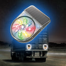 Y-949 27 LEDs Solar Car Waterproof Warning Light
