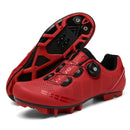 T27 Cycling Breathable Power-Assisted Mountain Bicycle Shoes, Size: 45(Mountain-Red)