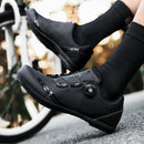 T27 Cycling Breathable Power-Assisted Mountain Bicycle Shoes, Size: 45(Mountain-Red)